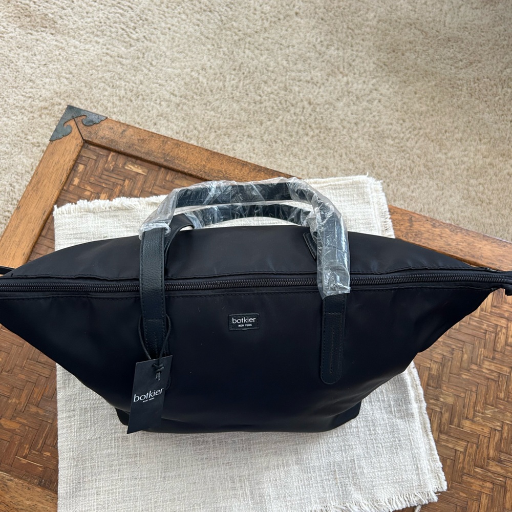 Botkier New York Bond Black Nylon Large Tote Bag - Picture 11 of 11